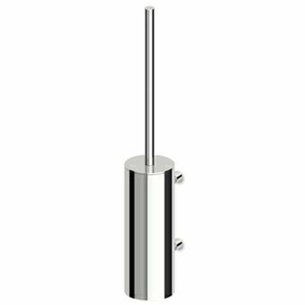 Zucchetti porte-brosse WC mural Noir mat gaufré