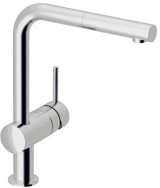 MITIGEUR CUISINE MINTA FG L-BEC DOUCHETTE EXTRACTIBLE CHROME