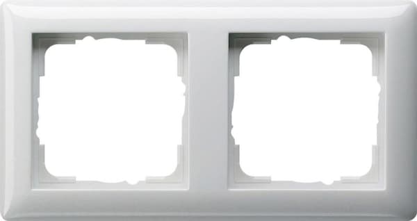 Cadre de finition Gira standard 55 Blanc brillant