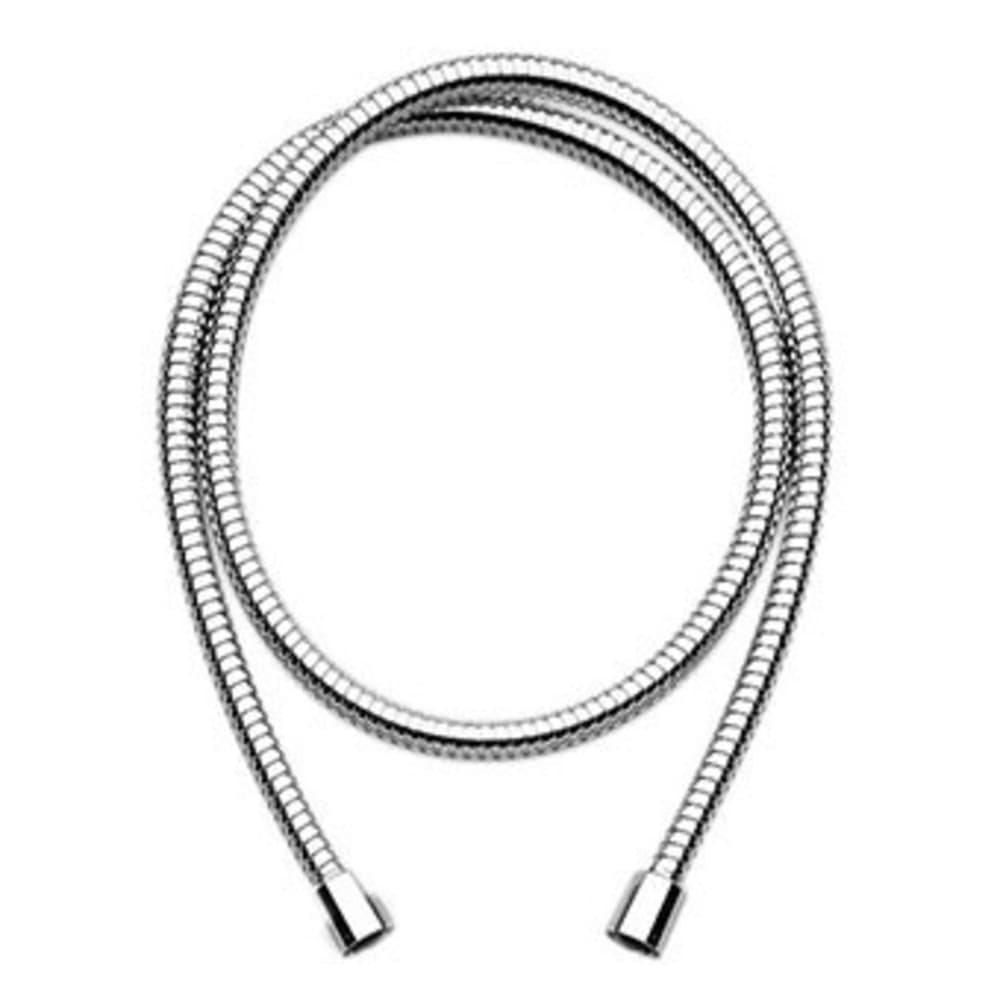 Zucchetti flexible de douche laiton 1/2x1/2 1500mm connection conique chromé