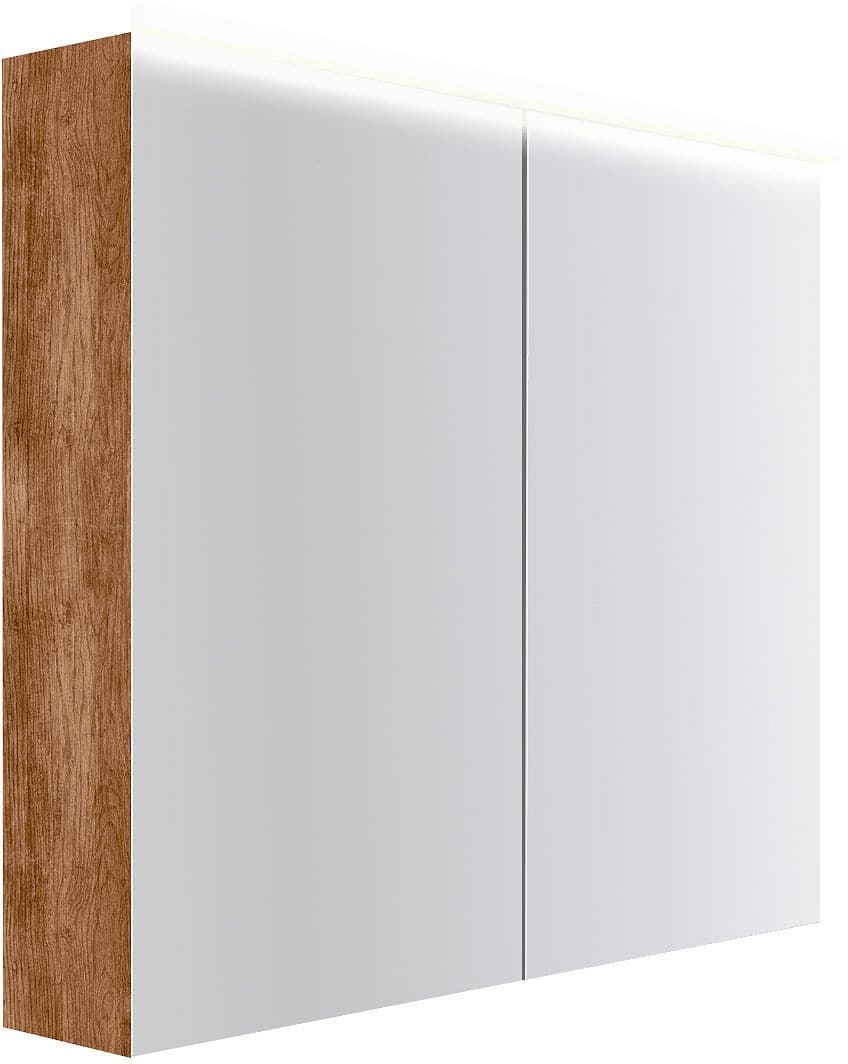 ARMOIRE TOILETTE COFFEE 2 PORTES 900MM 4250K TECTONA DECOR CANNELLE
