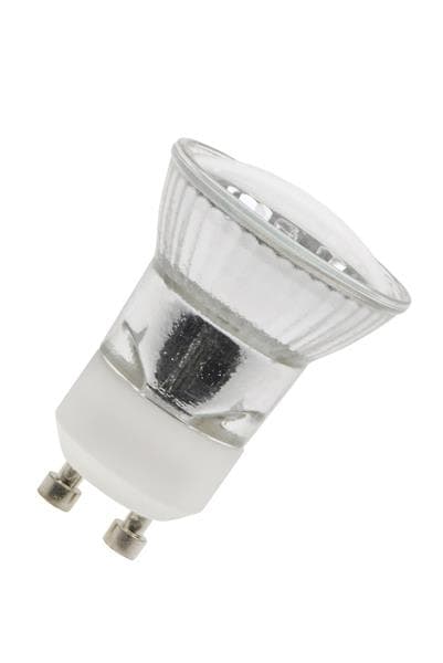 PAR11 Gu10 230V 20W 30° claire Aluminium 2000h 250cd 35 x 50mm lampe halogène haute tension avec réf