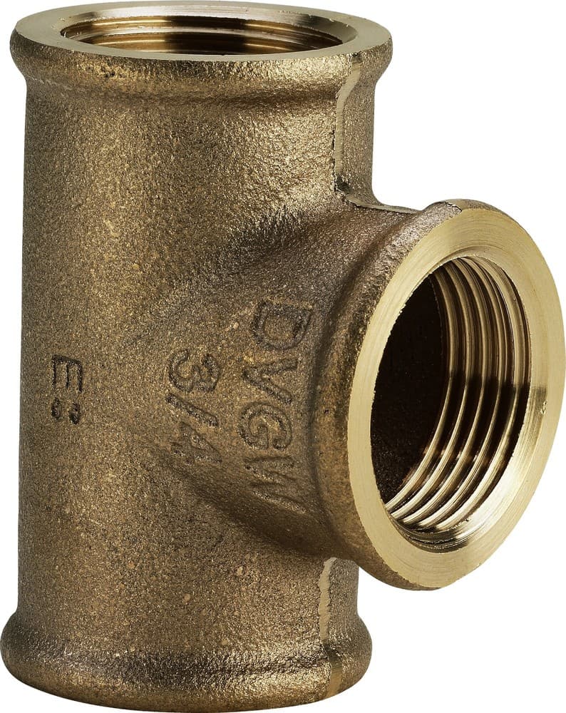Viega Té bronze 1/2"FFF