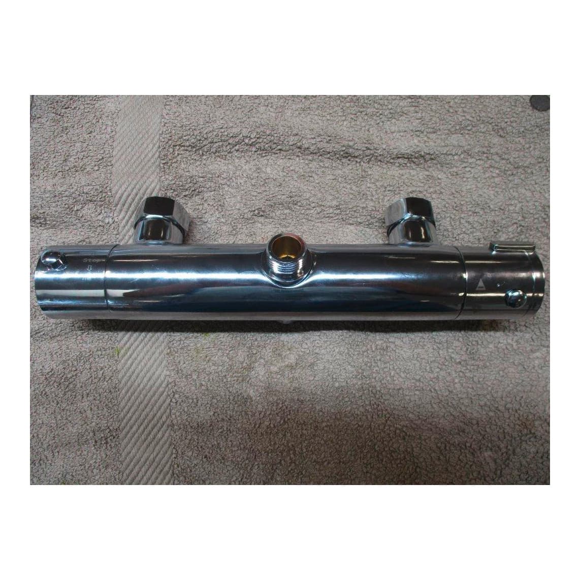 01770 Robinetterie thermostatique, chromée, par ex. pour 61044/2