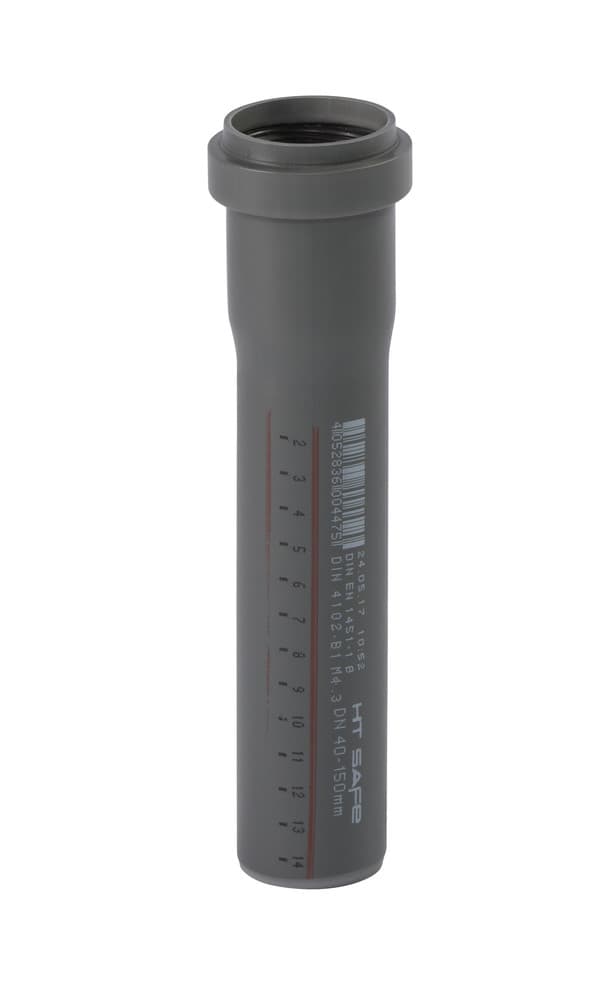 Ostendorf Kunststoffe HT-Safe EM tube d'évacuation D40 L 0,5M