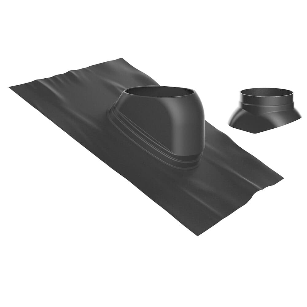 Bosch passage toiture pour tuile universelle 5-25° 60/100 80/125 mm noir