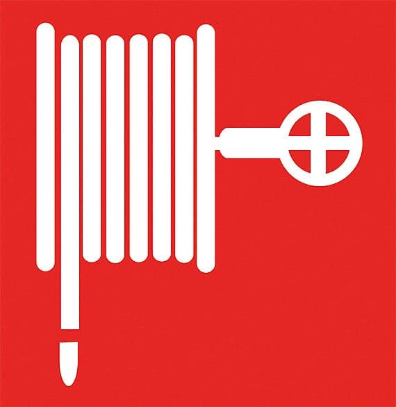 PICTOGRAMME AUTOCOLLANT ENROULEUR