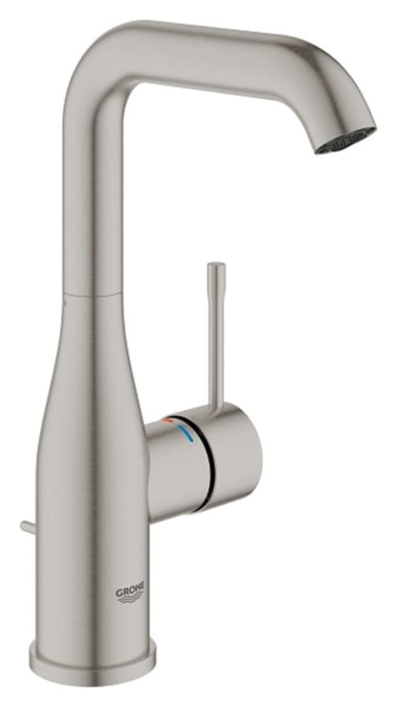 Grohe Essence mélangeur de lavabo levier unique L-Size Supersteel