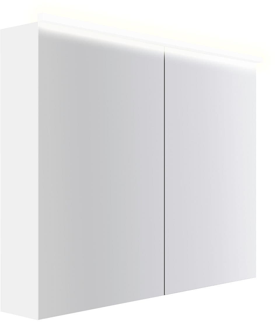 ARMOIRE TOILETTE COFFEE 2 PORTES 1000MM 4250K BLANC MAT
