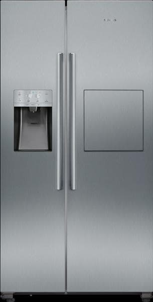 Réfrigérateur - pose-libre IQ500 Side-by-side NoFrost Total noFrost, classe D, 41dB, éclairage Led,