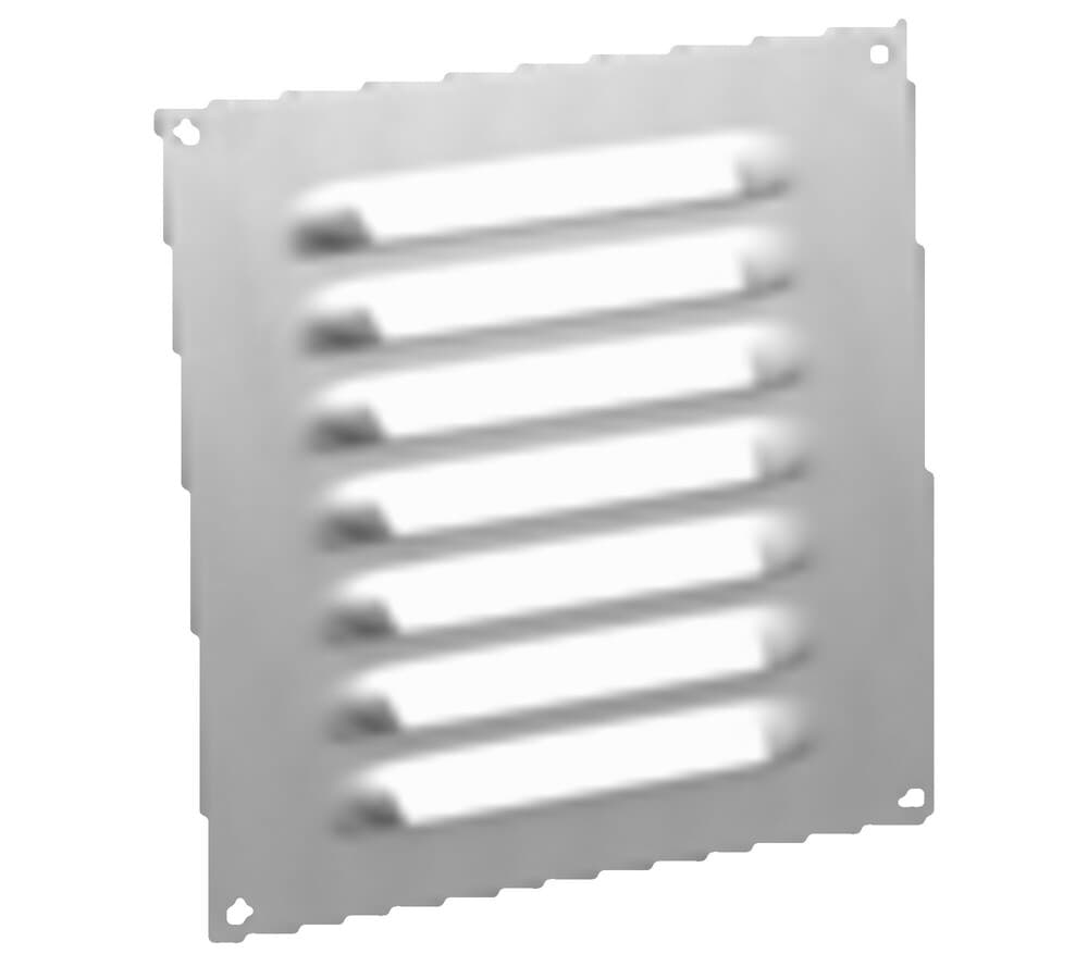 GRILLE VENT. 200X200 ALU PLAT