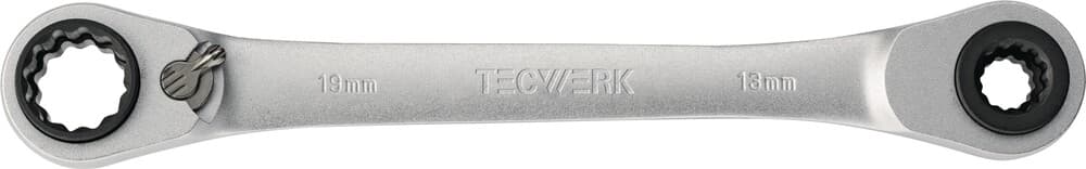 Tecwerk clé polygonale à cliquet 4 en 1