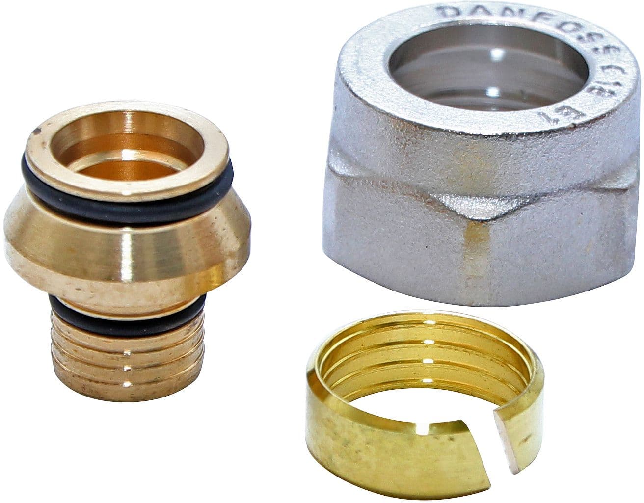 RACCORD A COMPRESSION DANFOSS TUBE VPE 3/4"F-18X2MM