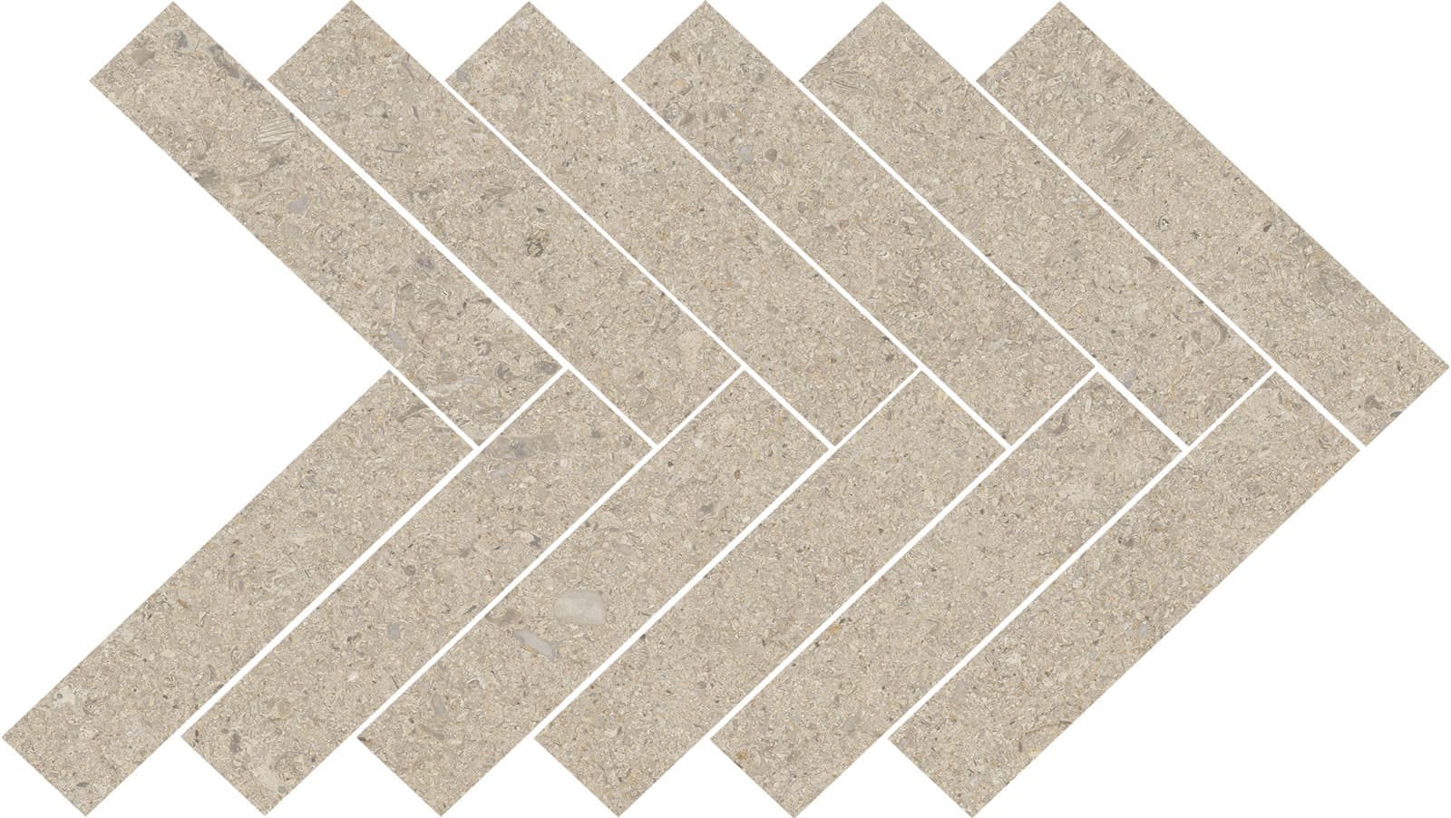 MOSAICO CALCARE SAND 39X22 BRU