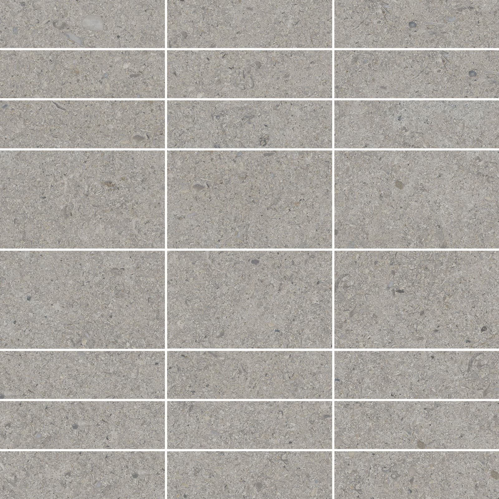 MOSAICO MACASSAR CALCARE SILVER BRU