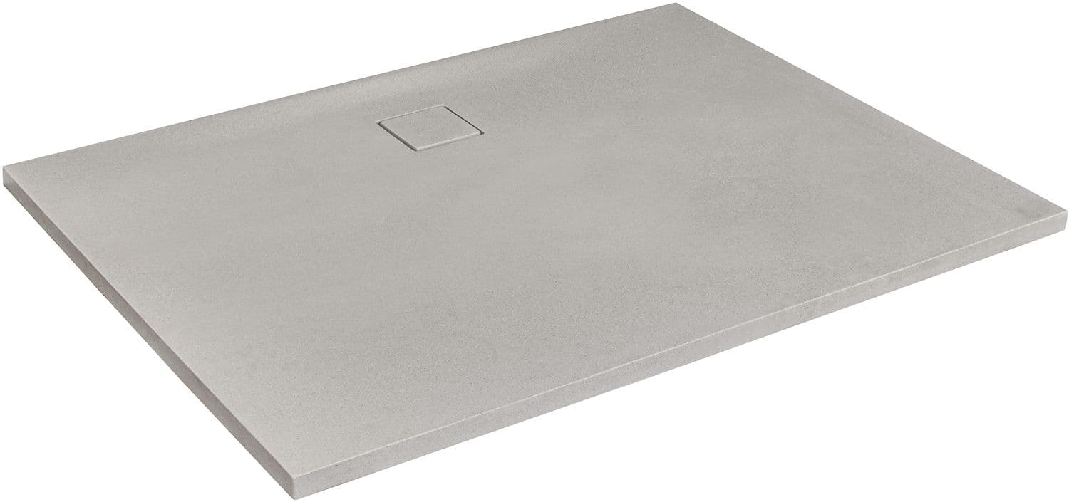 PLAQUE DE DOUCHE MASS SOLID SURFACE 90-160-3CM LOOK BETON