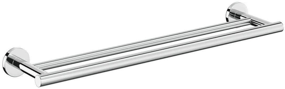 PORTE-SERVIETTE DOUBLE FIXE ARCHITECT S+ 59CM COSMIC CHROME