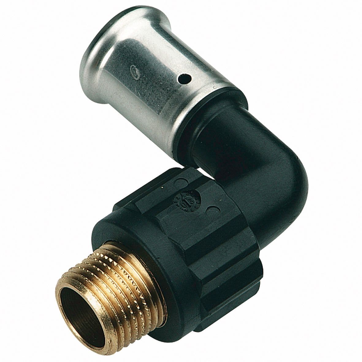 COUDE A SERTIR 50MM-6/4"M SYNTHETIQUE HENCO