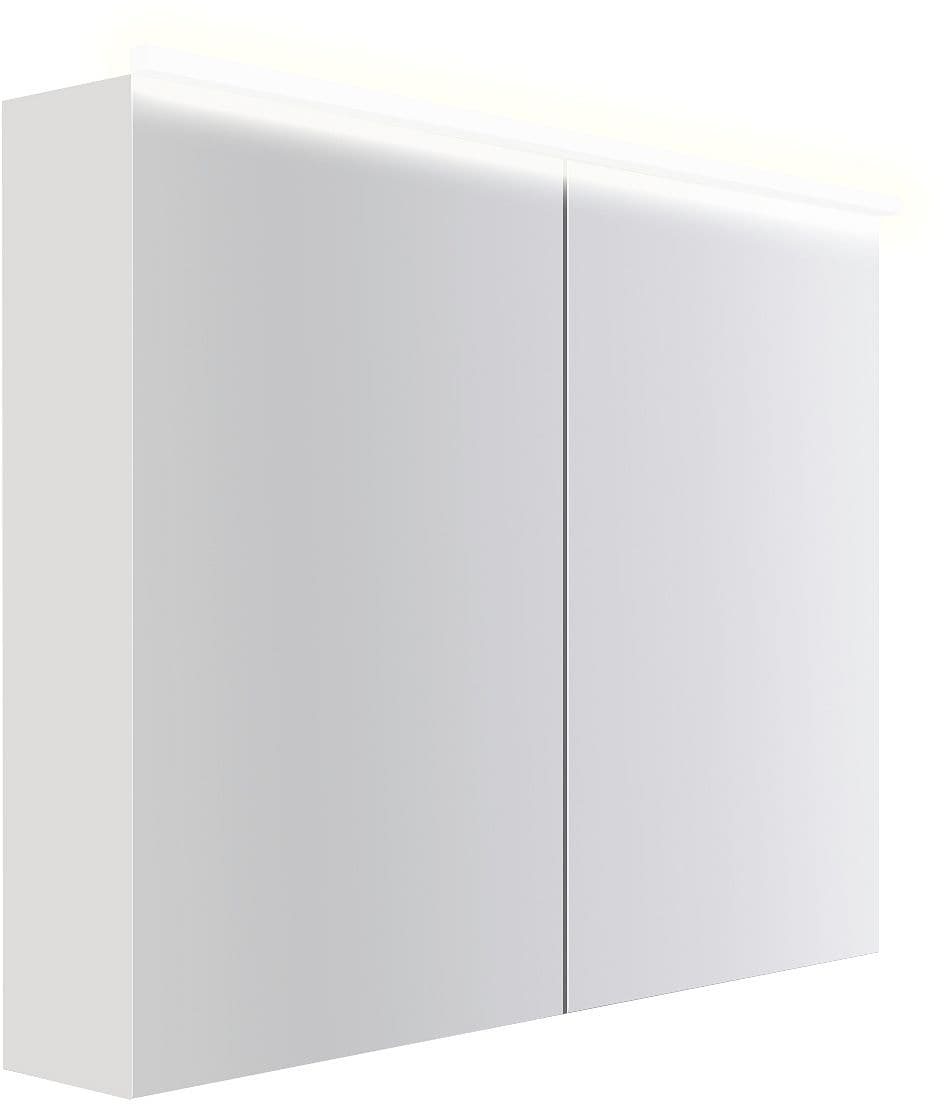 ARMOIRE TOILETTE COFFEE 2 PORTES 1000MM 4250K NOYER VELOURS