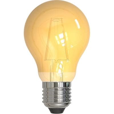Lampe Led filament en verre coloré E27 12W couleur Jaune