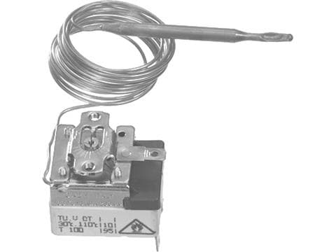 Thermostat de sécurité à capillaire 30 - 110°C 1CO 15A 2m