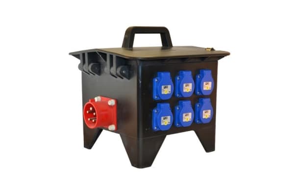 Buggy indoor en caoutchouc 32A 3 x 400V + N