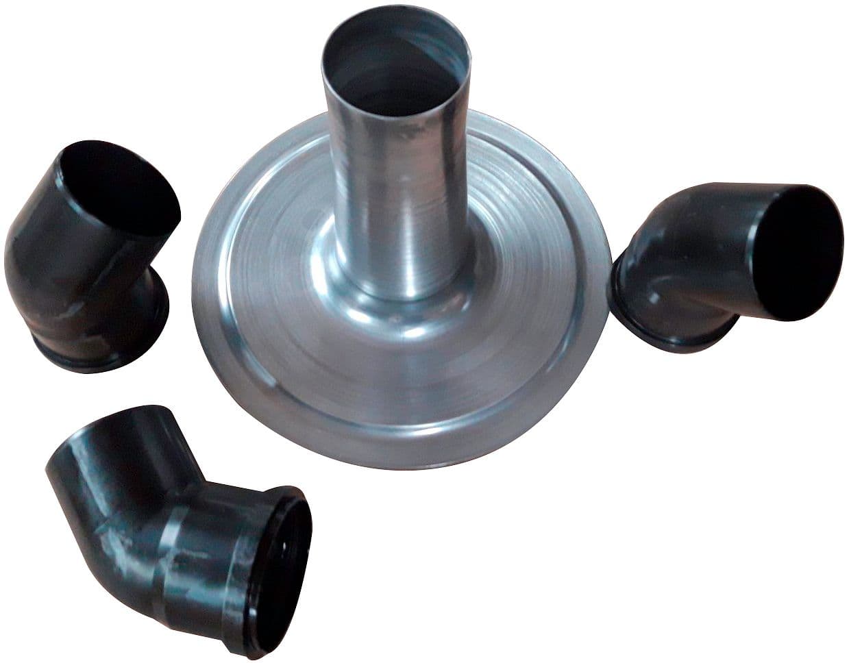 PASSAGE DE TOIT PLAT 125MM POUR TUYAU SOLAIRE