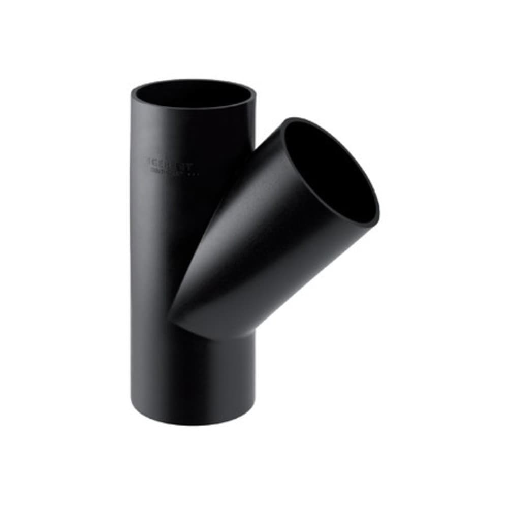 Geberit décharge en PE Té simple 45° 110X50