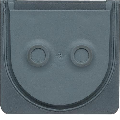 Membrane Cubyko, entrée pour 2 câbles, Grise