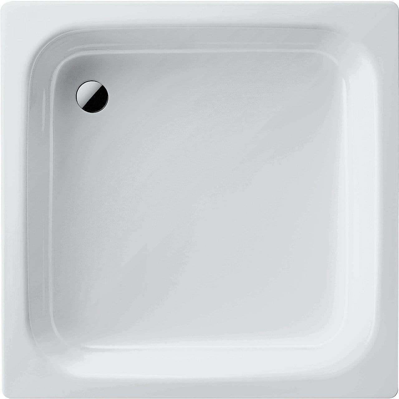 TUB ACIER SANIDUSCH KALDEWEI 90-90-14CM ANTIDERAPANT BLANC