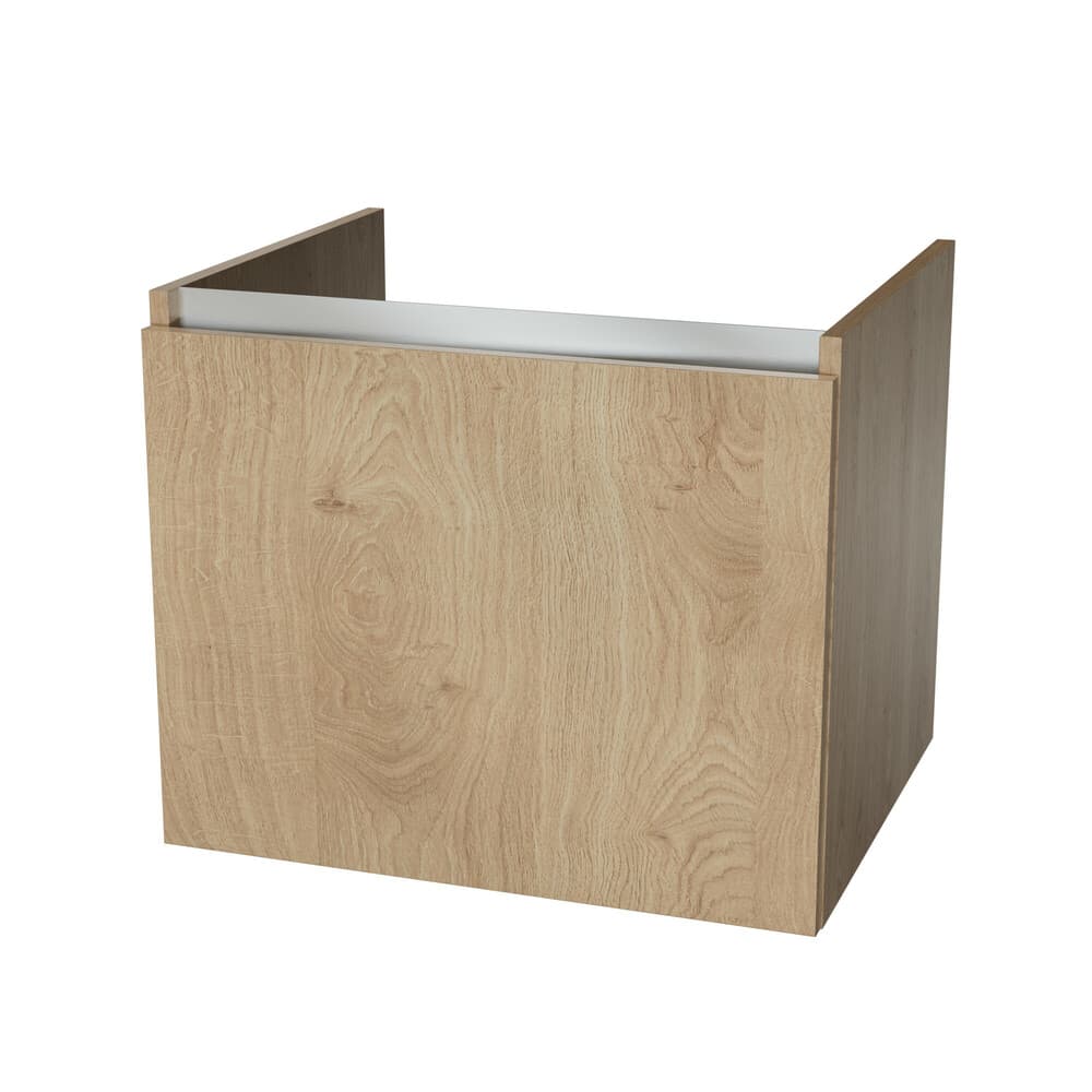 intro Tempus sous-meuble 600x500x495mm 1porte Oak Hell