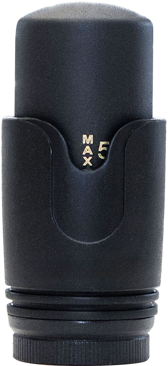 TETE DE THERMOSTAT M30X1,5 D-DESIGN MAT-NOIR