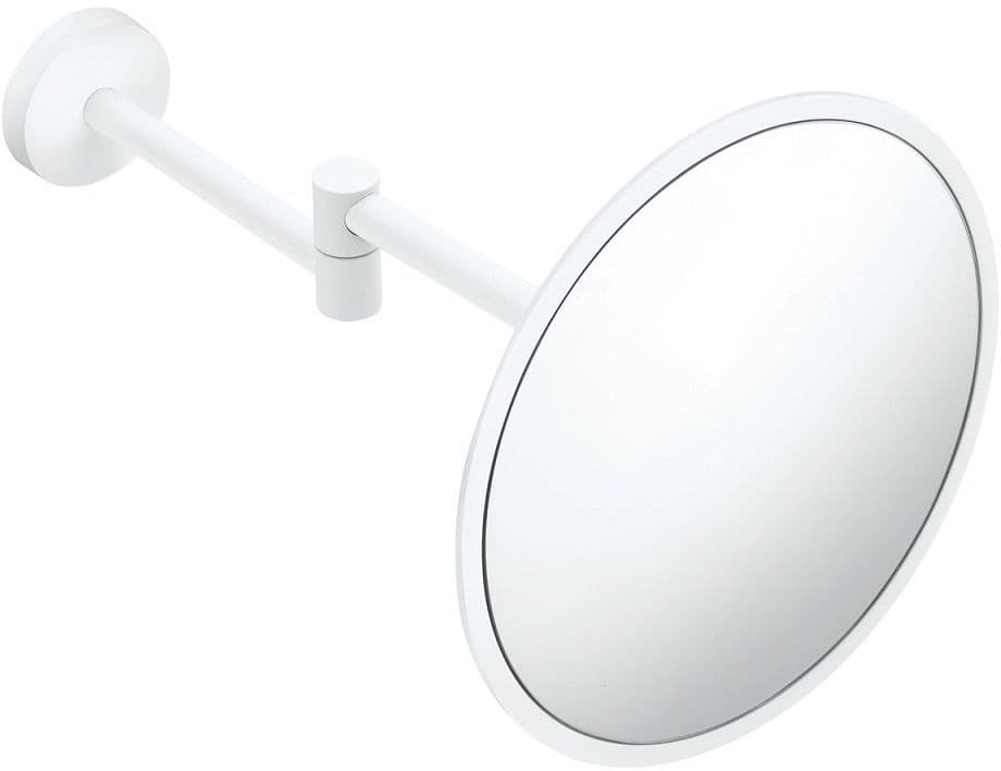 MIROIR GROSSISSANT 3X DEUX BRAS BLACK&WHITE COSMIC BLANC MAT