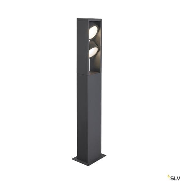 Eskina frame 75 FL, lampe à poser à Led outdoor double Anthracite CCT switch 3000 / 4000K