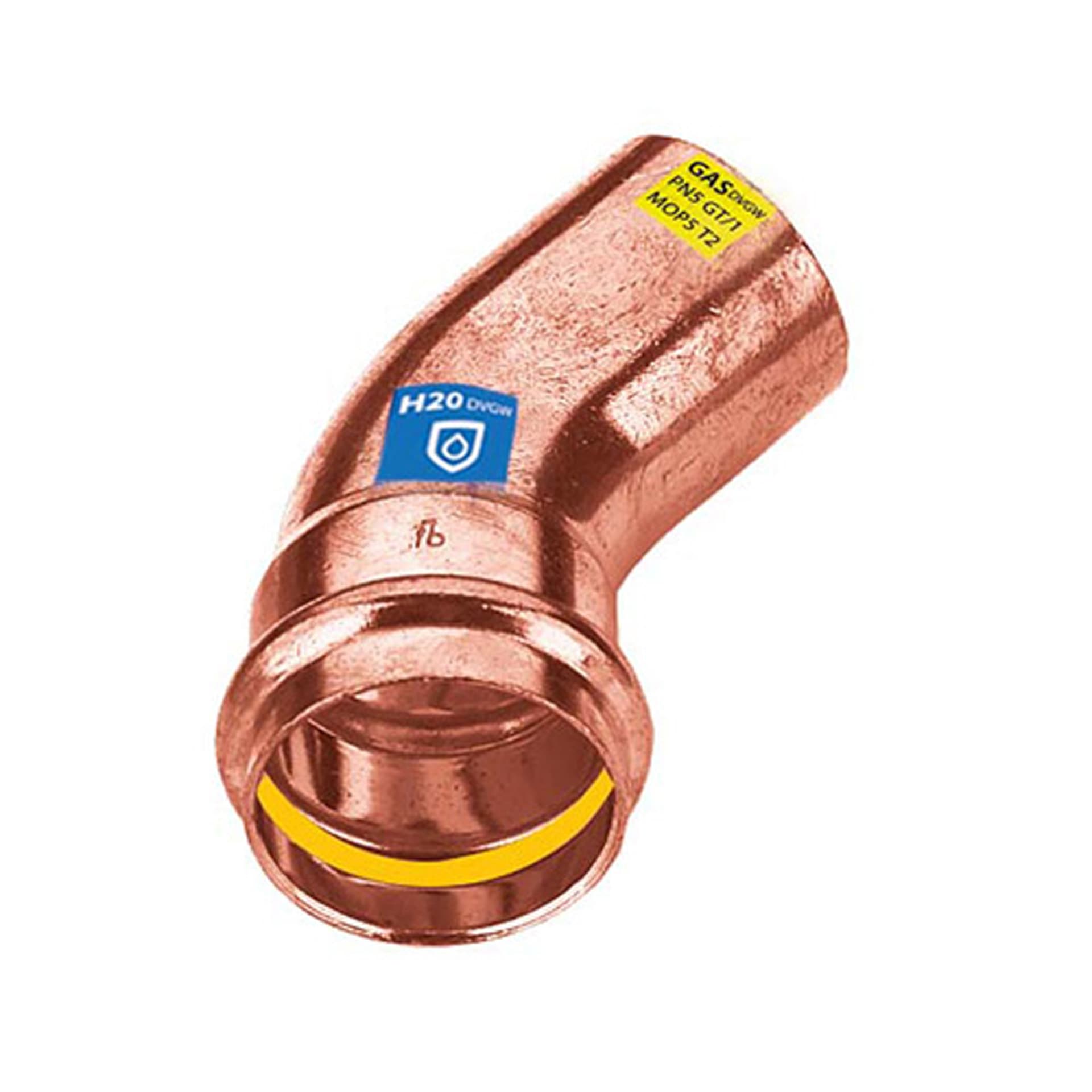 COUDE 45° MF 22