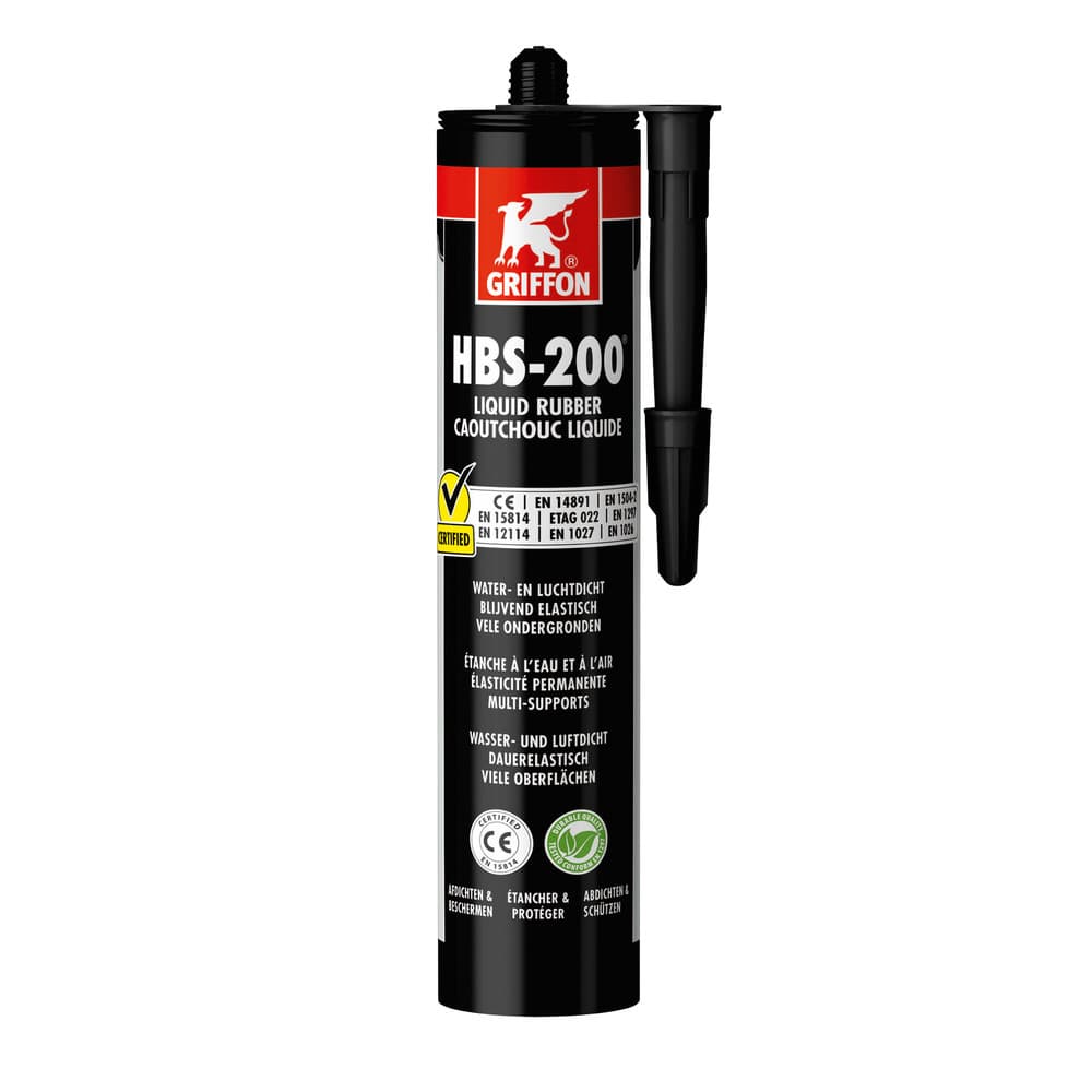 Griffon HBS-200 mastic d'étanchéité à l'eau et à l'air peinturable 310 g