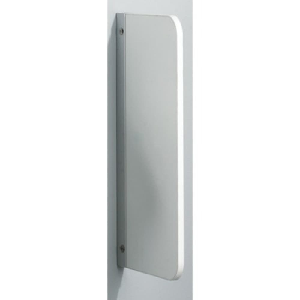 Intersan cloison d'urinoir stratifié profiles aluminium 18mm avec montage blanc
