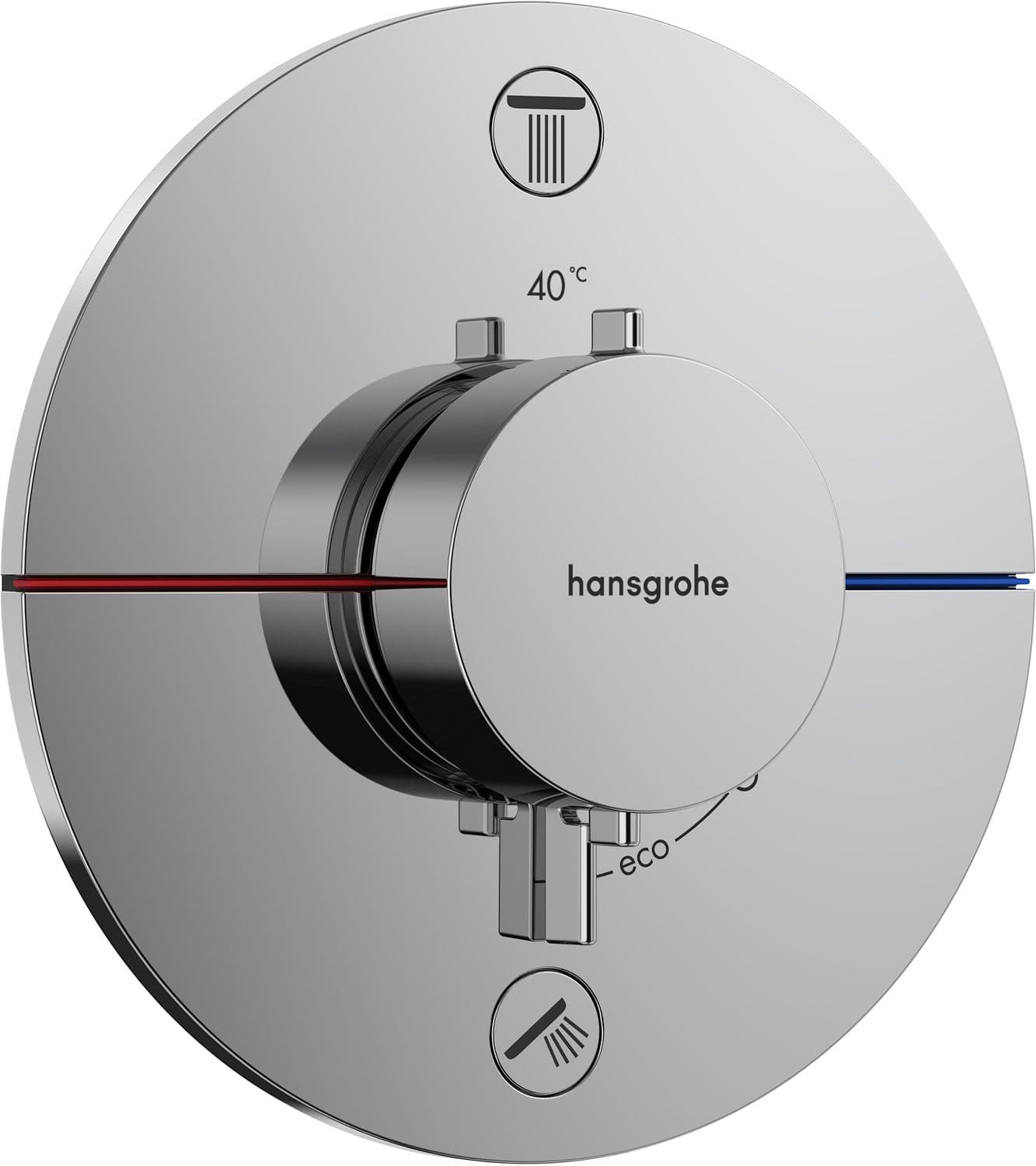 SET DE FINITION THERMOSTAT +2 FONCTIONS COMFORT S HG CHROME