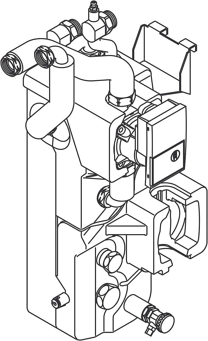 RACCORD POUR SET L10 GROUPE DE POMPE VAILLANT