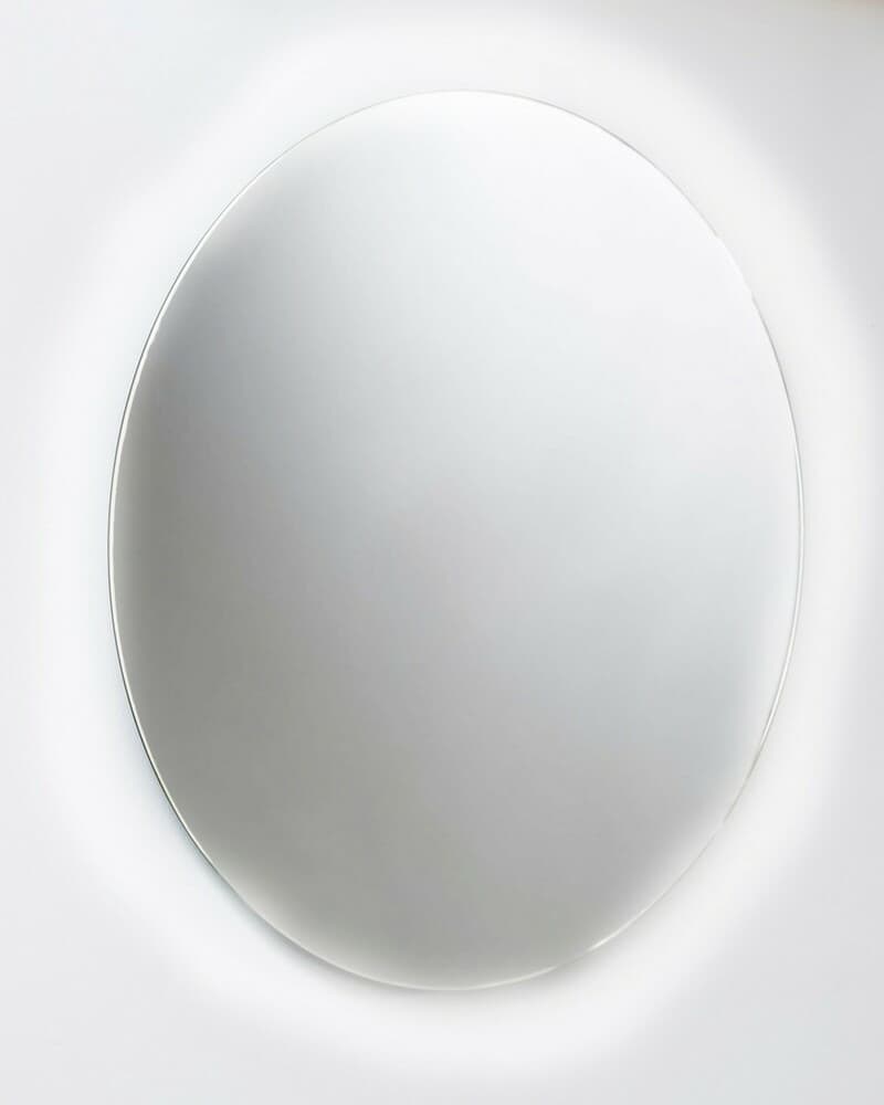 Van Marcke Hula miroir rond D80 avec capteur LED indirect anti-buée