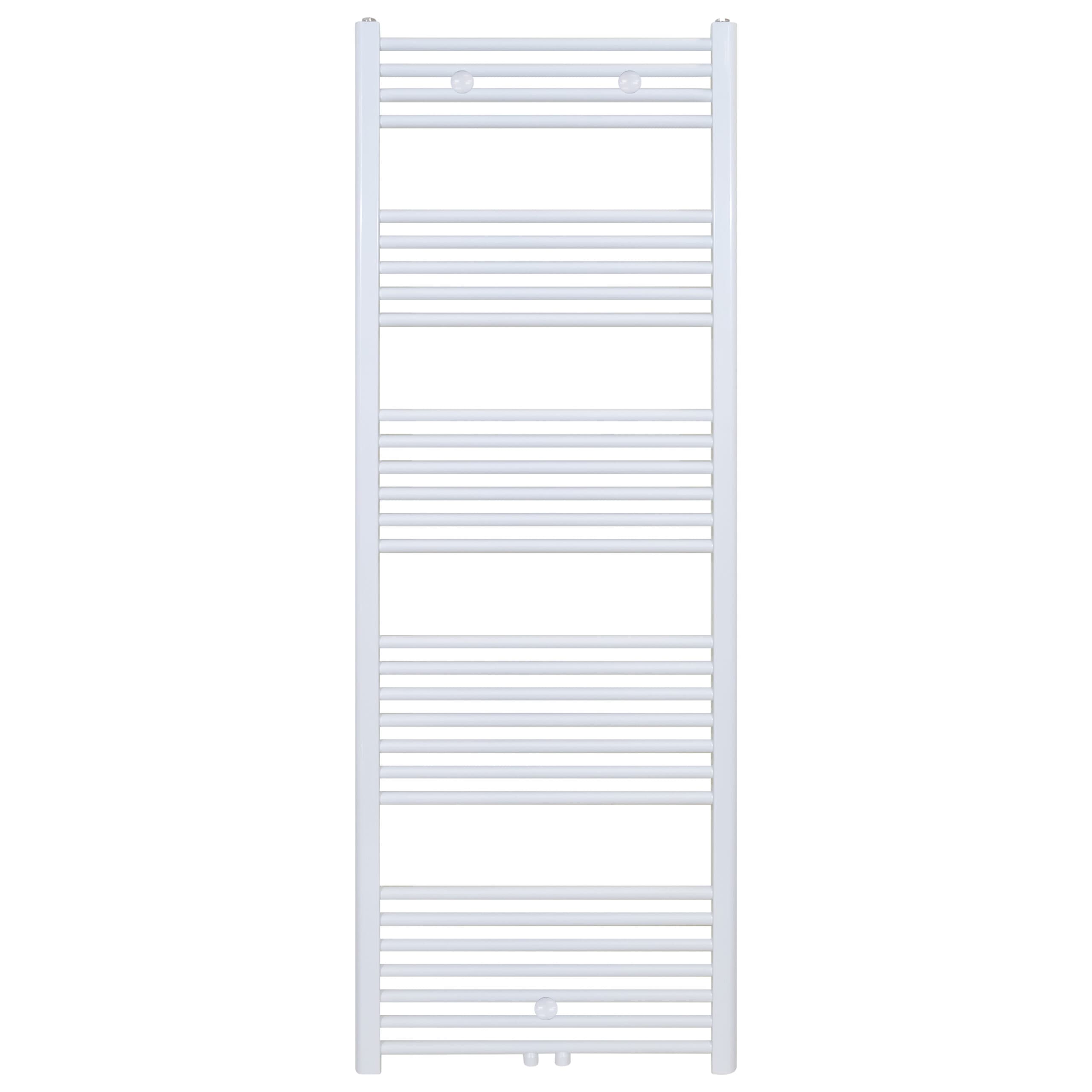 BELRAD SÈCHE-SERVIETTES - RACCORDEMENT GAUCHE-DROITE/CENTRAL - 771 WATT - 1700X500CM - BLANC BRILLANT