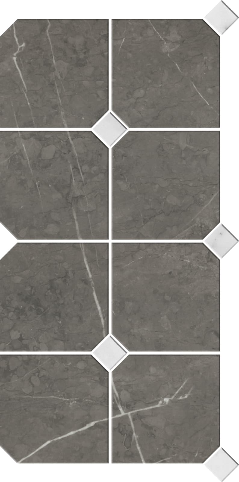 MOSAICO MARMI ALTAMURA GRAY 20X40 PUL