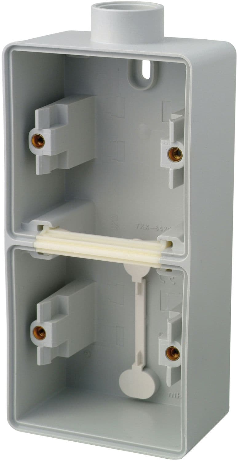 BOITIER DOUBLE VERTICAL - 1 ENTREE M20 NIKO