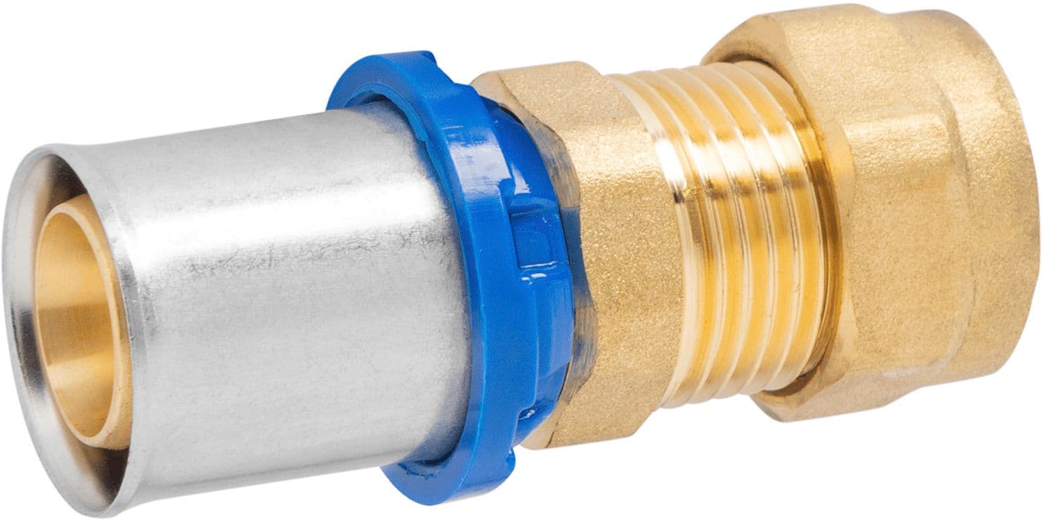 RACCORD BICONE ALUPEX 20-15MM