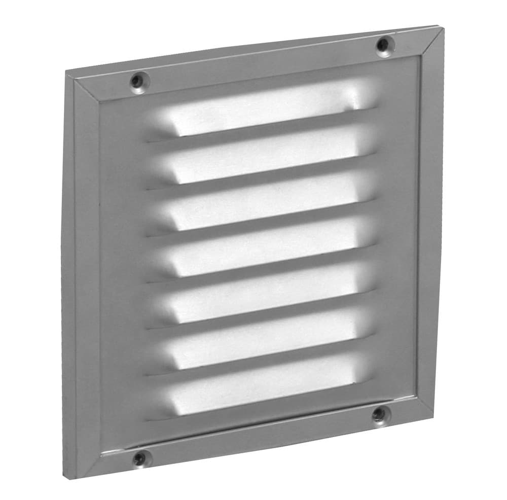GRILLE VENT. 155X155 ALU GAZE