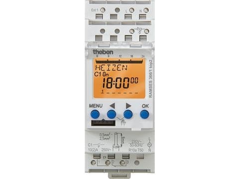 Thermostat modulaire à horloge digital et sonde à distance (vendue séparément)