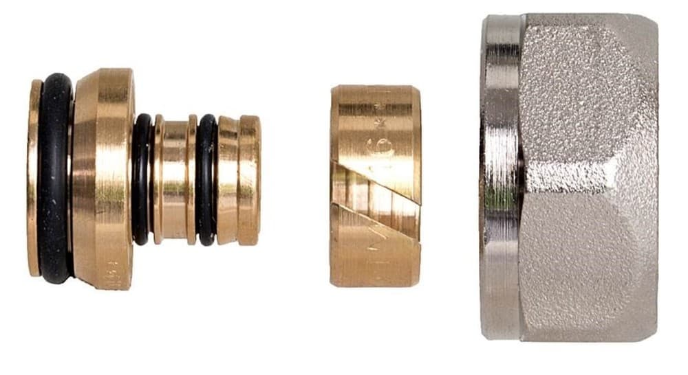 Honeywell Home raccord 3/4" eurocône Pex-Alu 16 x 2 mm par 2 pièces