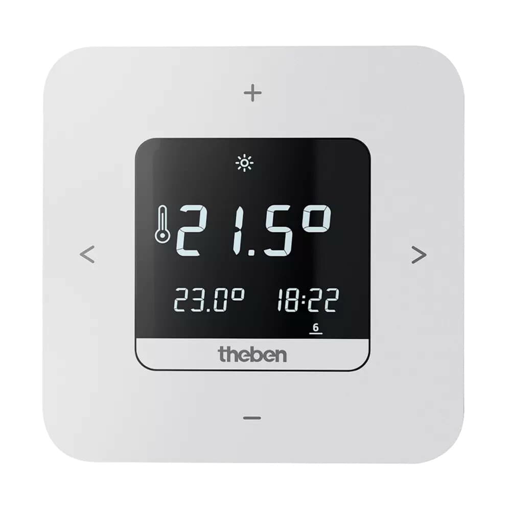 Theben RAM 812 top3 thermostat programmable digital - blanc