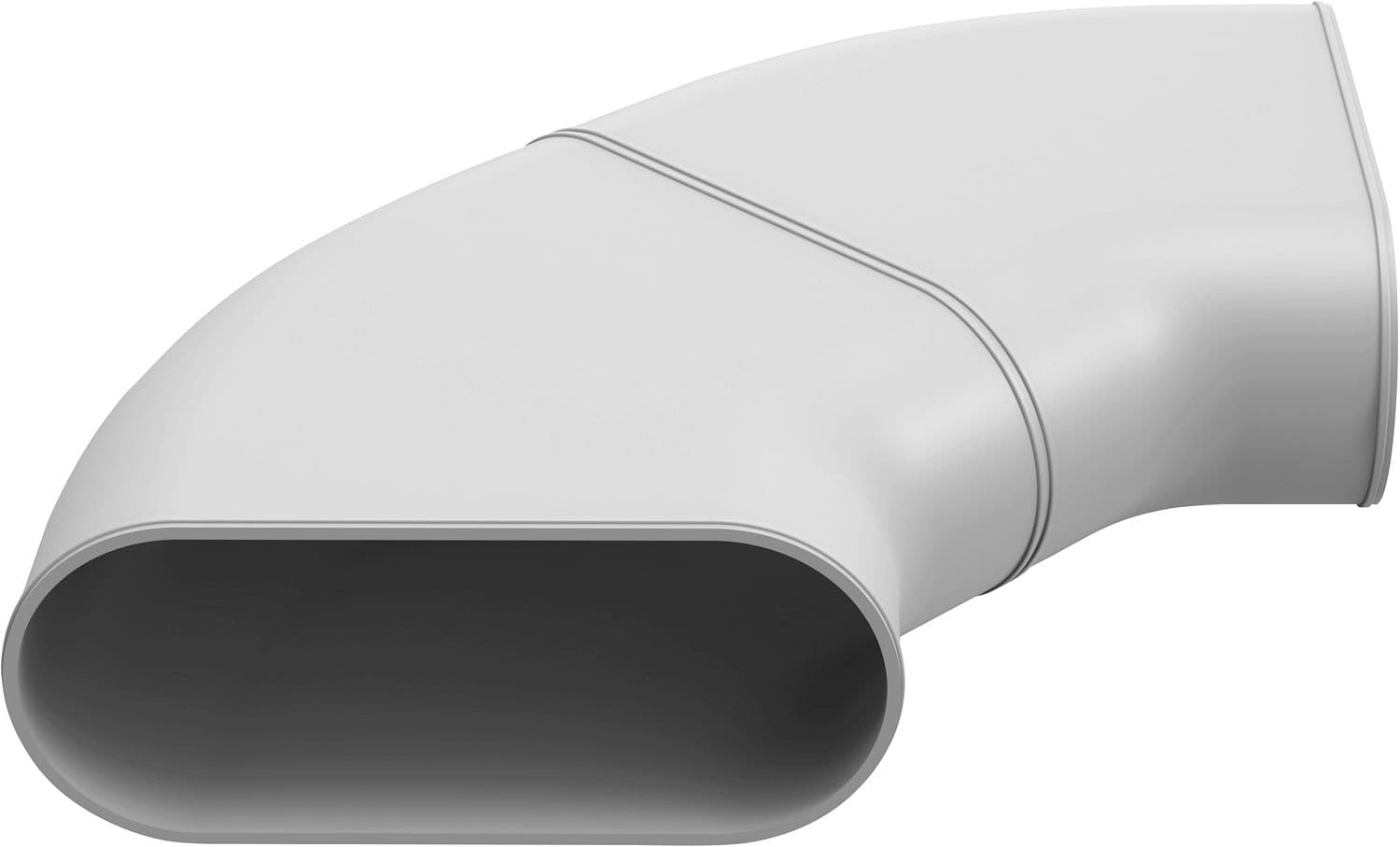 COUDE HORIZONTALE 90°/45°OVAL DUCO