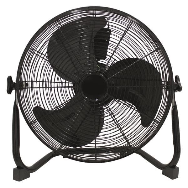 Ventilateur de sol métallique diamètre 40 90W